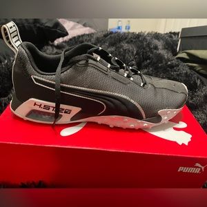Men’s Puma H.ST.20, black and white, size 9.5